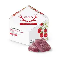 (88025) WYLD 100mg Raspberry Gummies