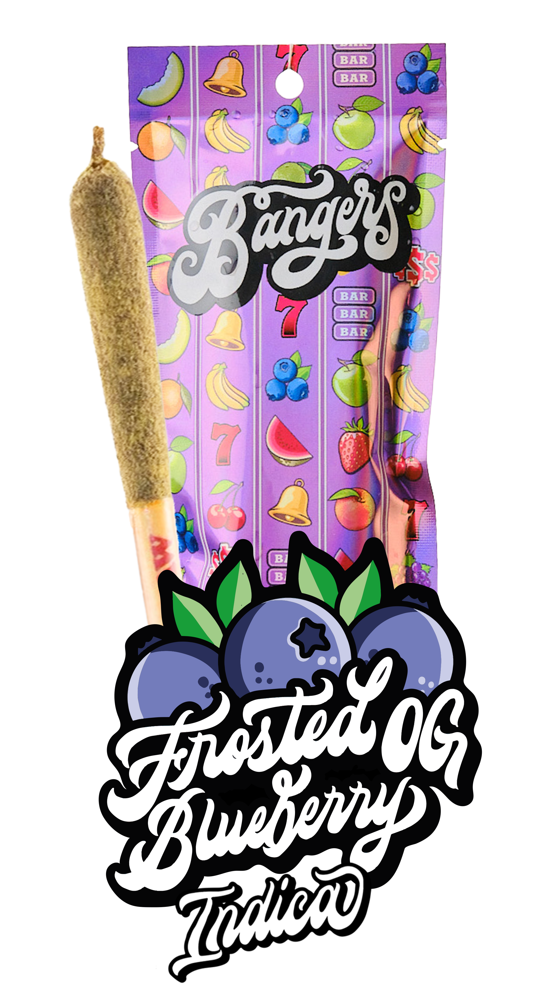 Frosted Blueberry OG | 1.2g Infused | Bangers