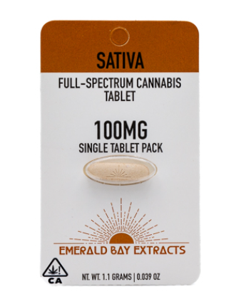 Emerald Bay Extracts Dream Queen Sativa Single Tabs 100mg