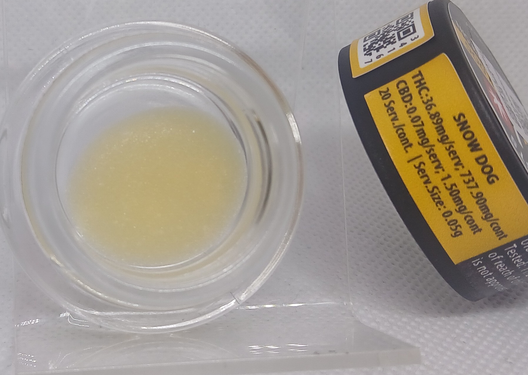 EXTRACT - CURED RESIN - 1G - SATIVA - SNOW DOG