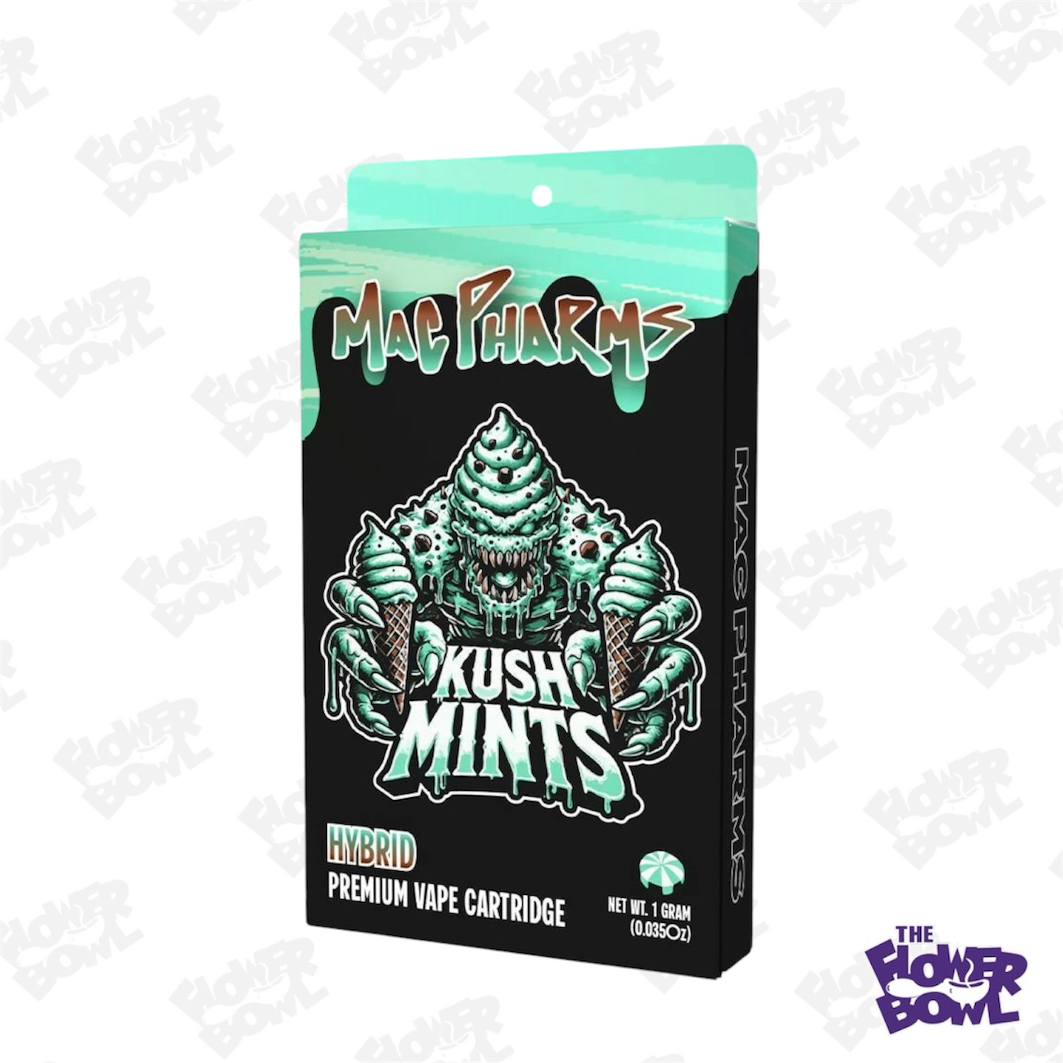 Mac Pharms: Kush Mintz (H) 1G Cart