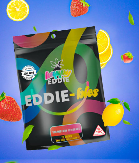 Happy Eddies | Strawberry Lemonade | 5mg Chews (20pk)