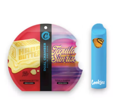 Berniehana Butter x Tequila Sunrise Dual-Chamber Disposable