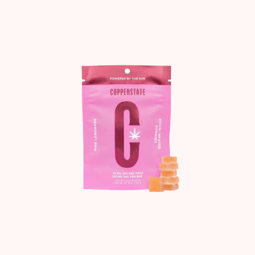 Copperstate Live Ros. Pink Lemonade Gummy (100mg)