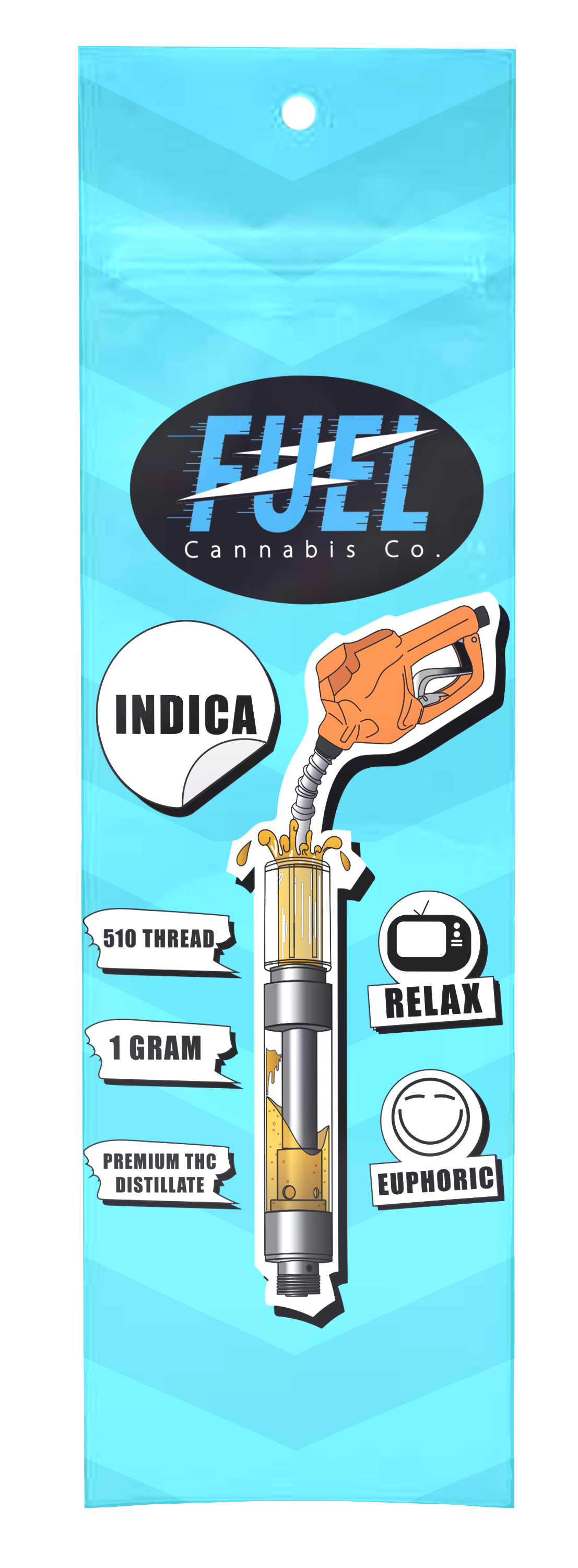 Ghost OG 510 Thread Cart | Indica | 1g