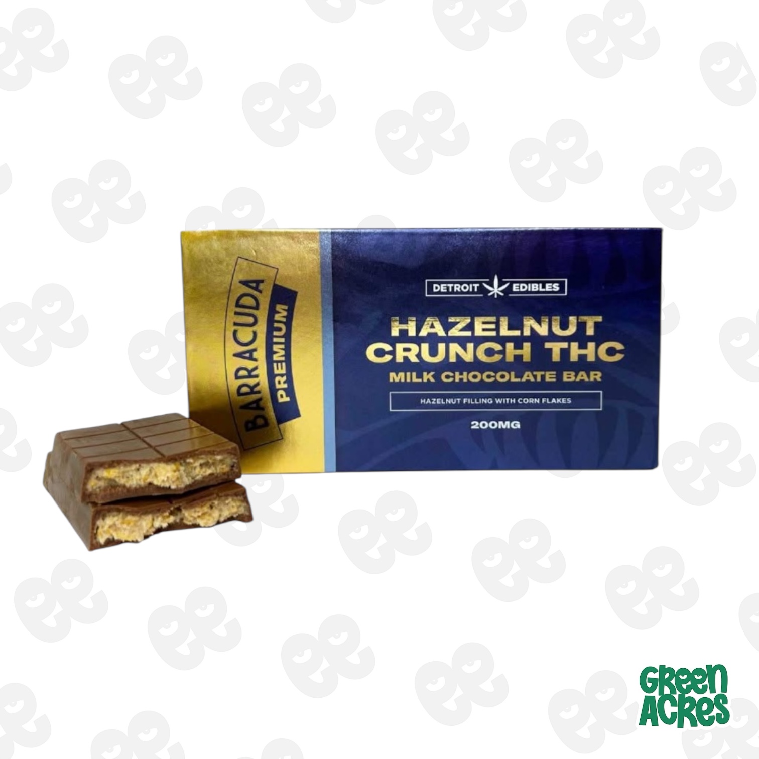 Barracuda: Hazelnut Crunch 200MG Bar