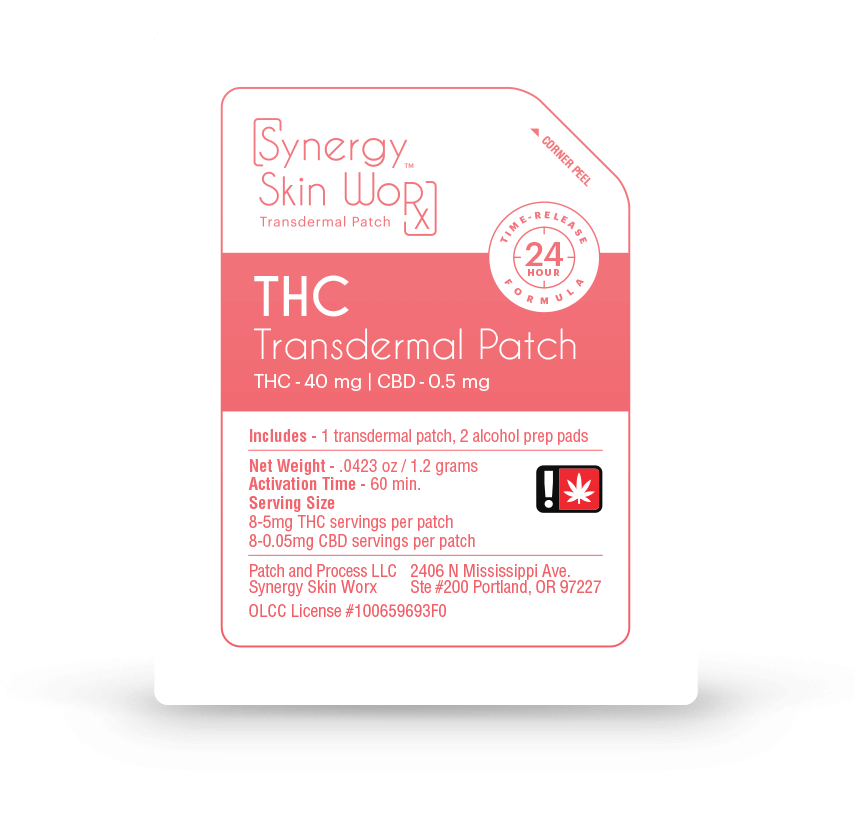 Transdermal Patch | THC | 50mg