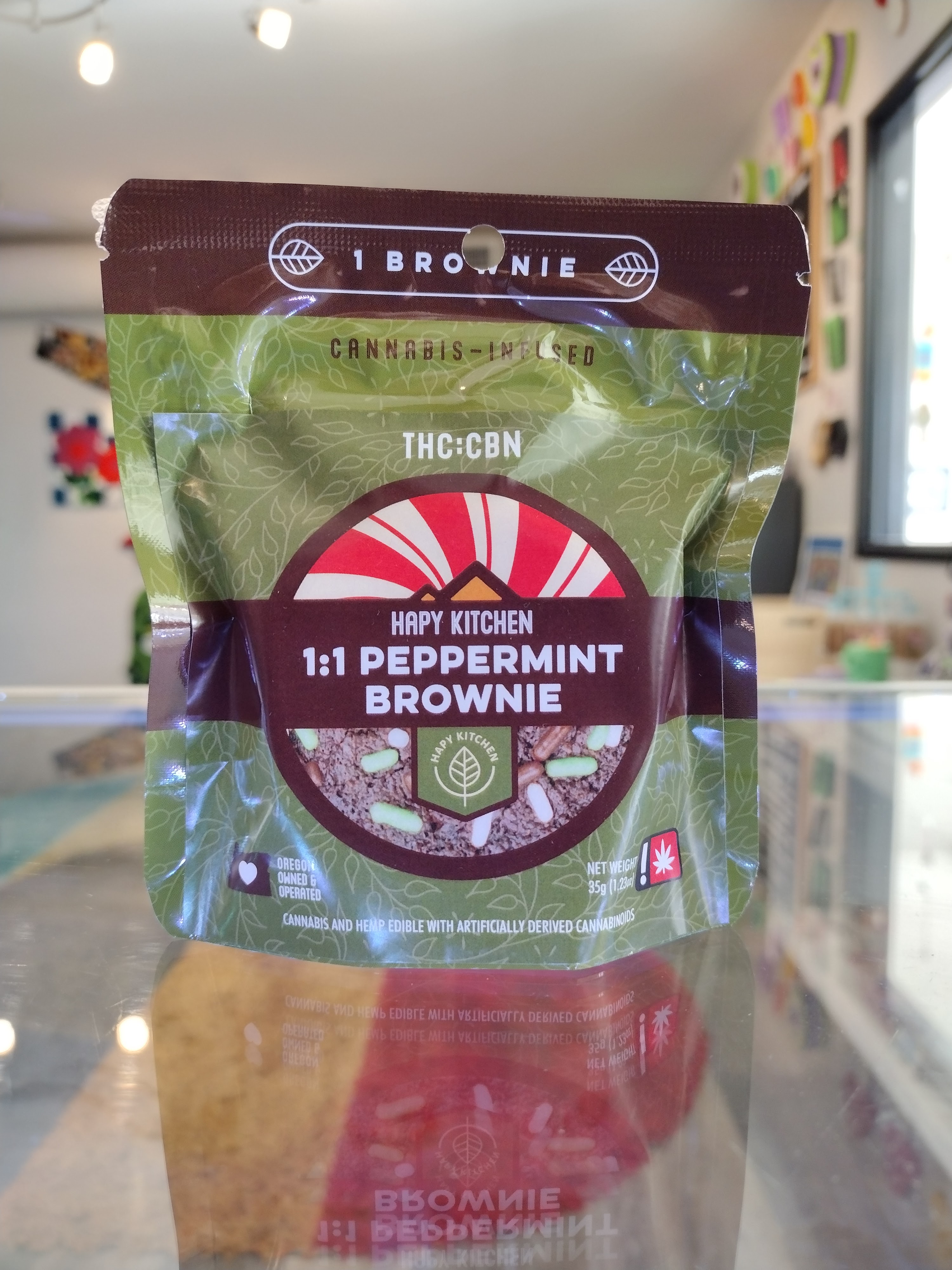 Hapy Kitchen: Peppermint Brownie