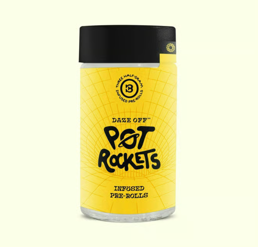 Daze Off Infused Pre-Roll Pot Rockets Petit Dejeuner (S) 5pk