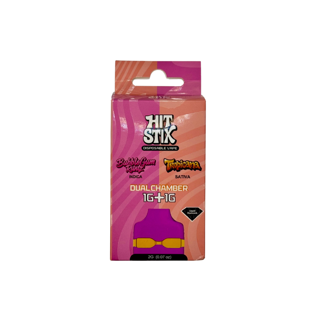 Hit Stix | Bubblegum Runtz + Tropicana | 2g Duel Chamber AIO