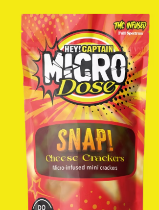 Snap! | Infused Cheese Crackers | 200mg | Hybrid