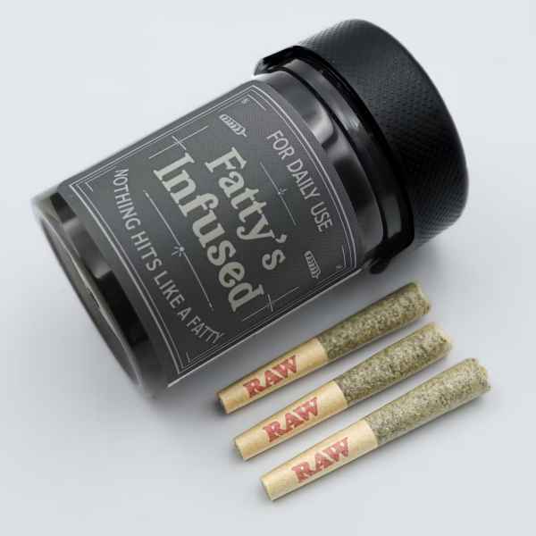 FATTY’S | ICC PREROLL | .5G 3PK | GRAPE SODA