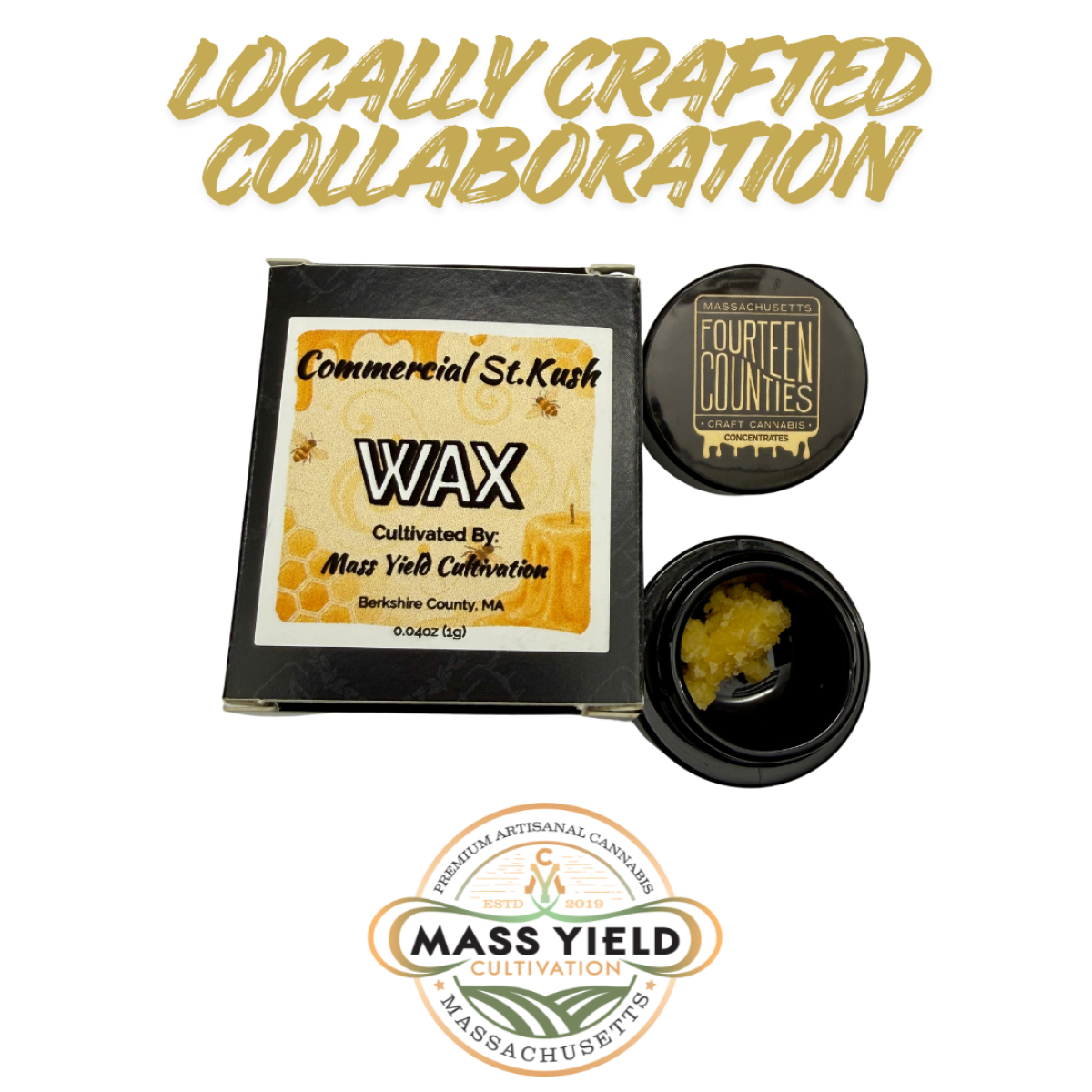 Commercial Street Kush Wax | Concentrates | 1g
