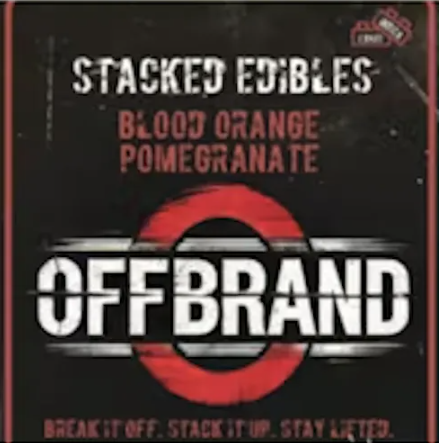 Blood Orange Pomegranate Stacked Gummies