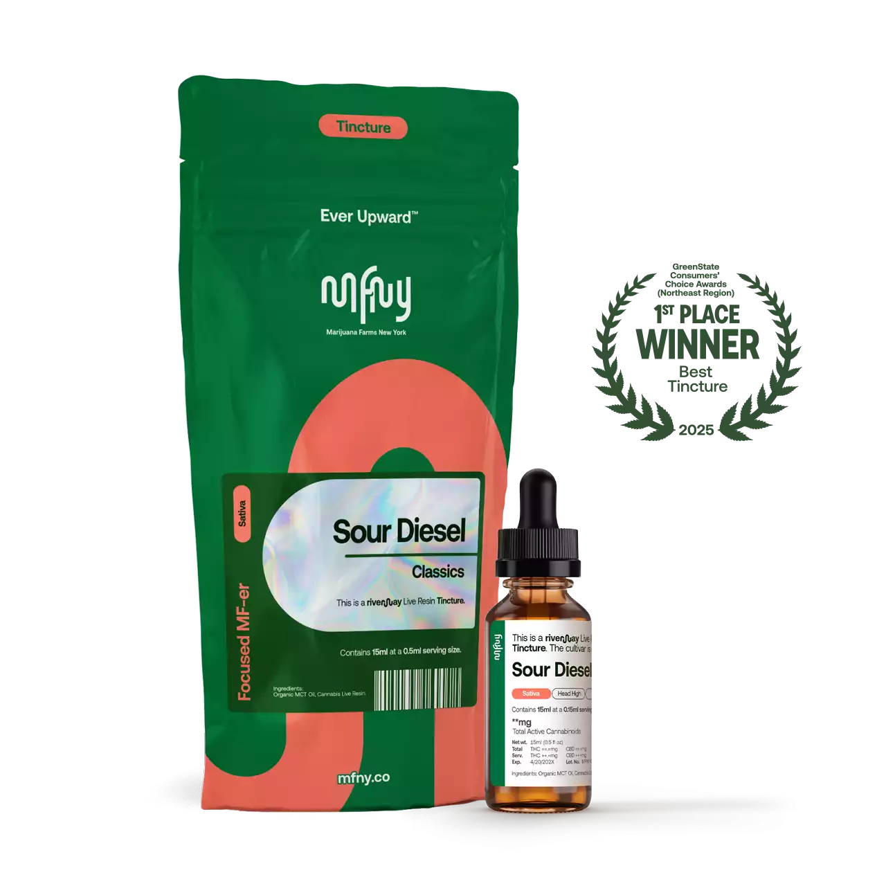 MFNY | Sour Diesel | Live Resin Tincture | 15mL