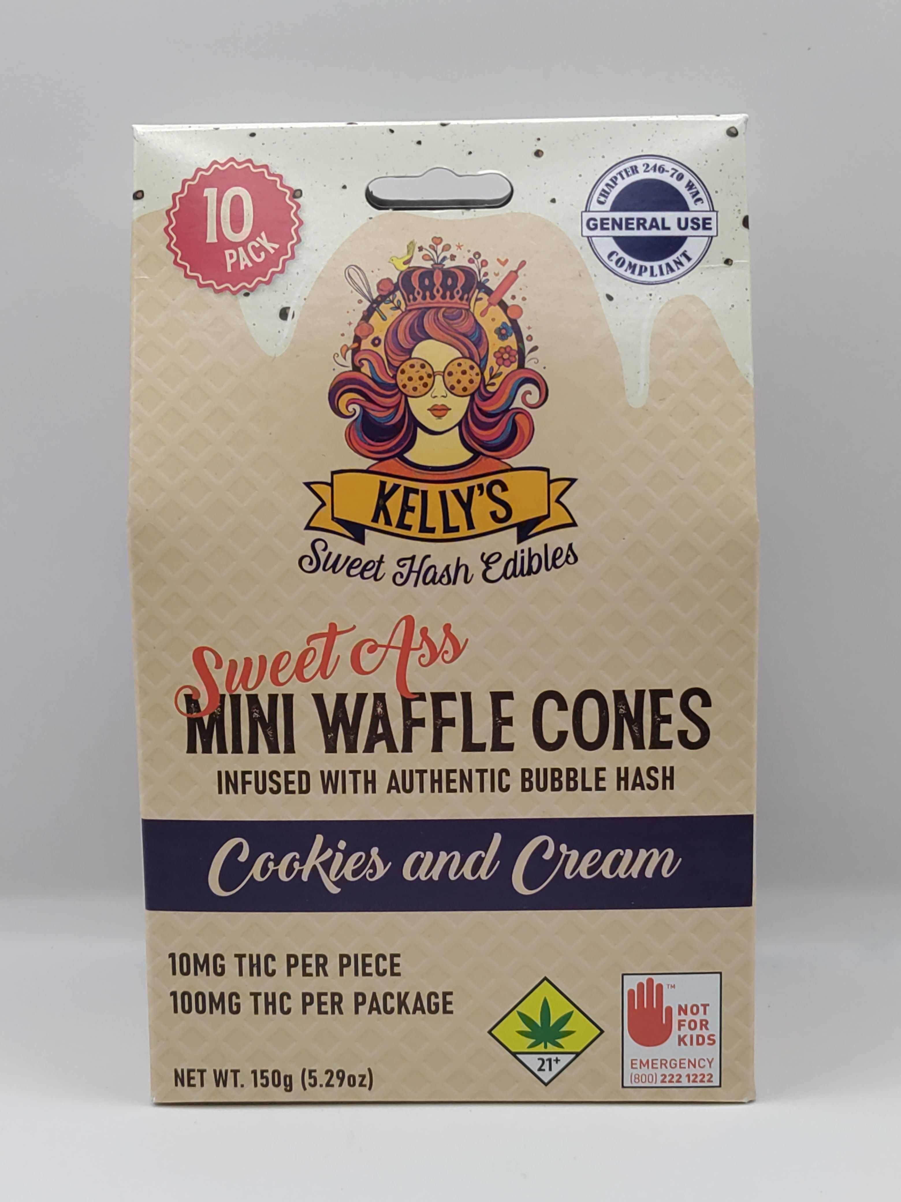 Cookies N Cream Cones