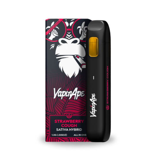 Vapin Ape | Strawberry Cough | Disposable | 1g