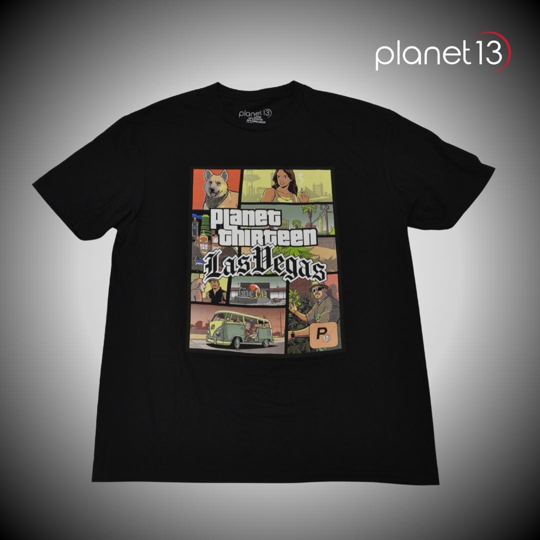 T-Shirt Planet 13 Grand Theft Black Medium