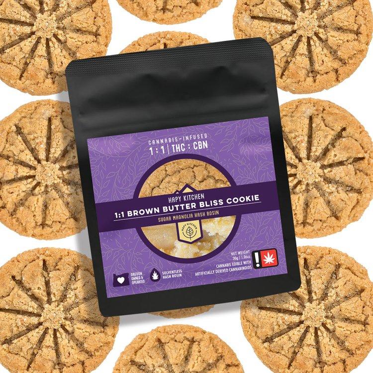 Brown Butter Bliss - CBN:THC Cookie - Hapy Kitchen
