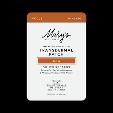 Mary's Medicinal Patch Focus 20mg CBG