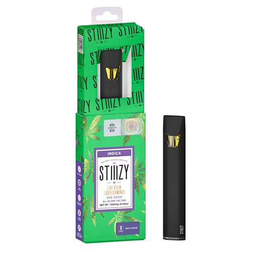 Stiiizy | White Widow | 1G Live Resin Liquid Diamonds All-In-One Disposable Vape