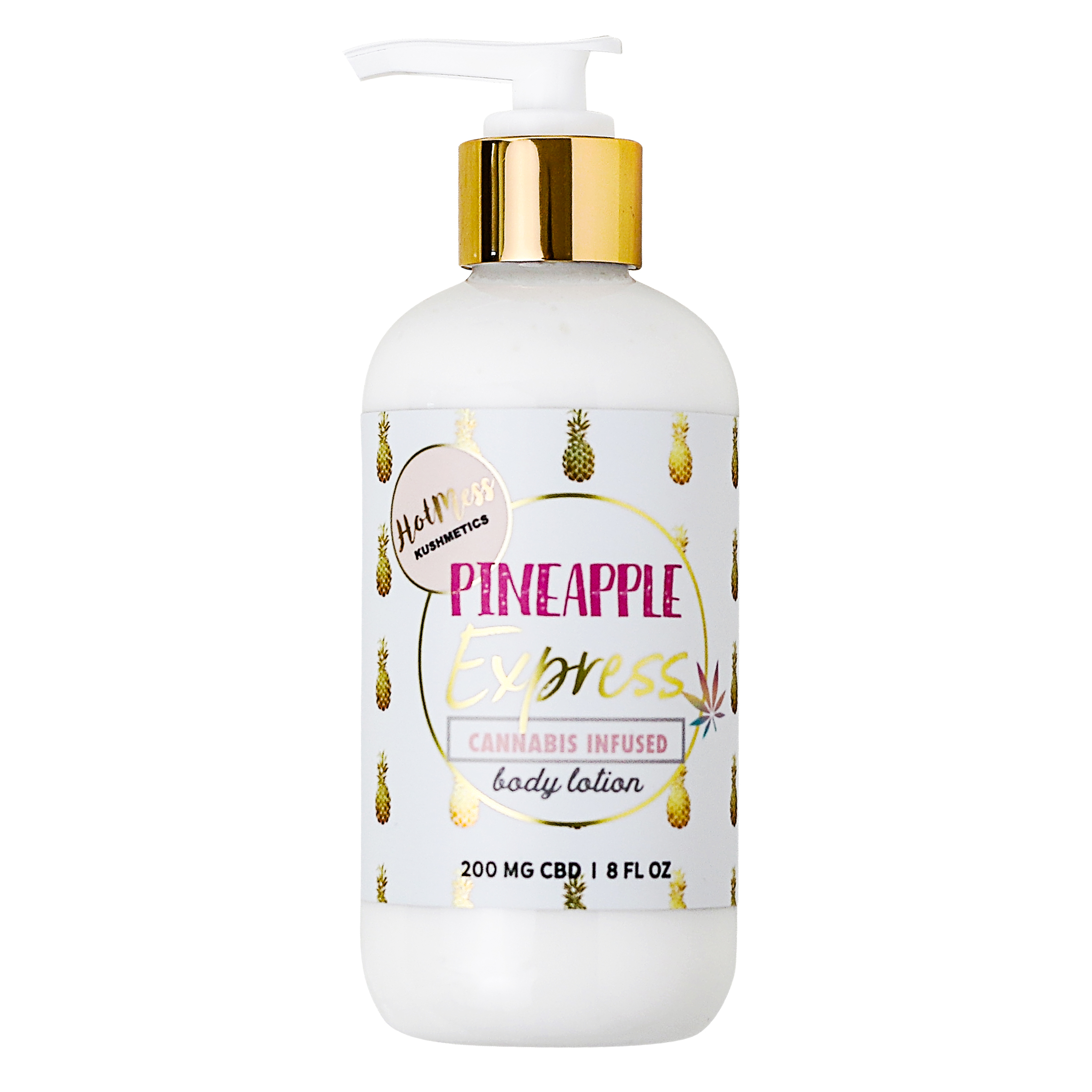 Kushmetics | Pineapple Express | 200mg CBD Infused Lotion