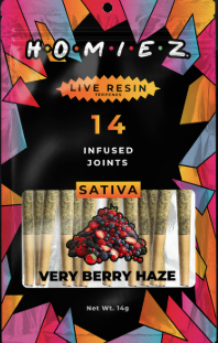 Homiez - 14pk Infused Pre Roll Multi Pack - Very Berry