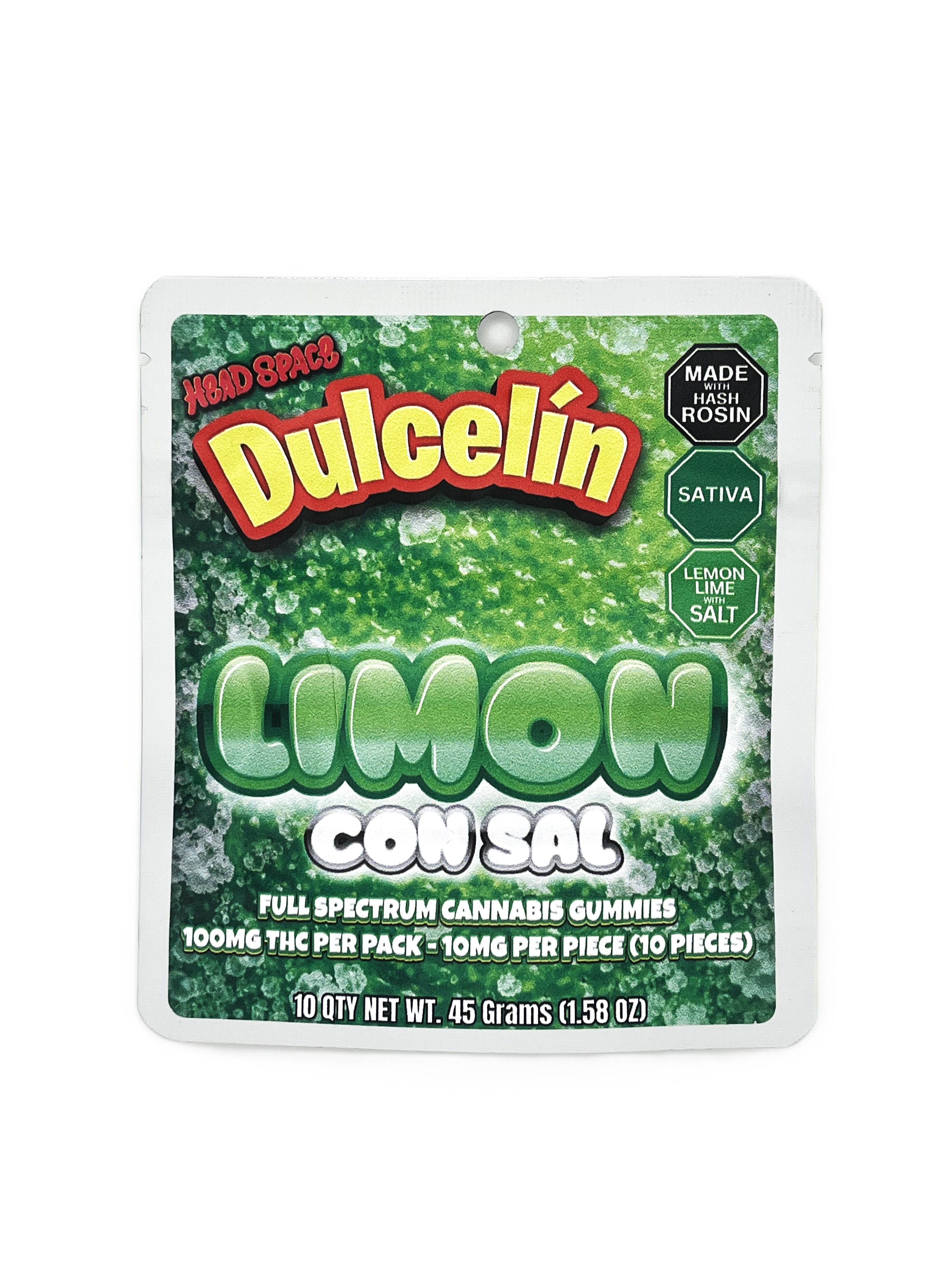 Limon con Sal Hash Rosin Gummies | 100mg