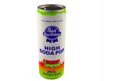 Cherry Limeade High Soda 25mg Can