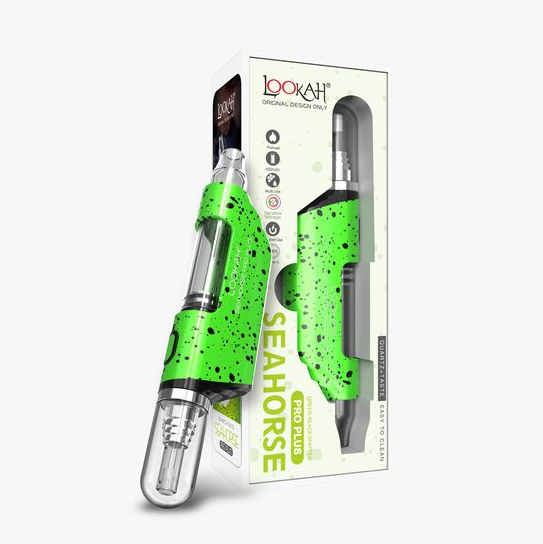 LOOKAH Sea Horse Plus: Green Black Spatter