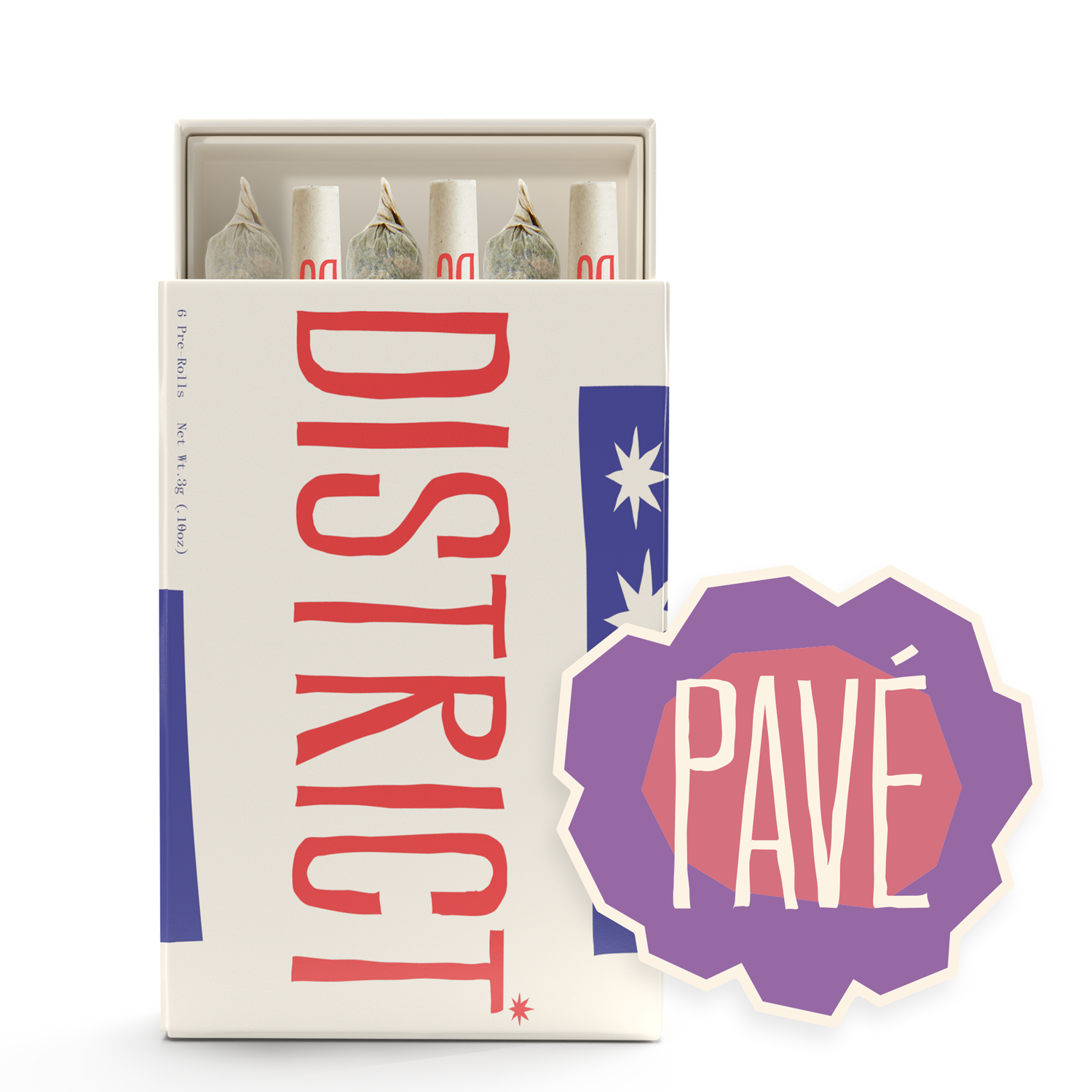 Pavé Pre-Roll Pack (6ct)