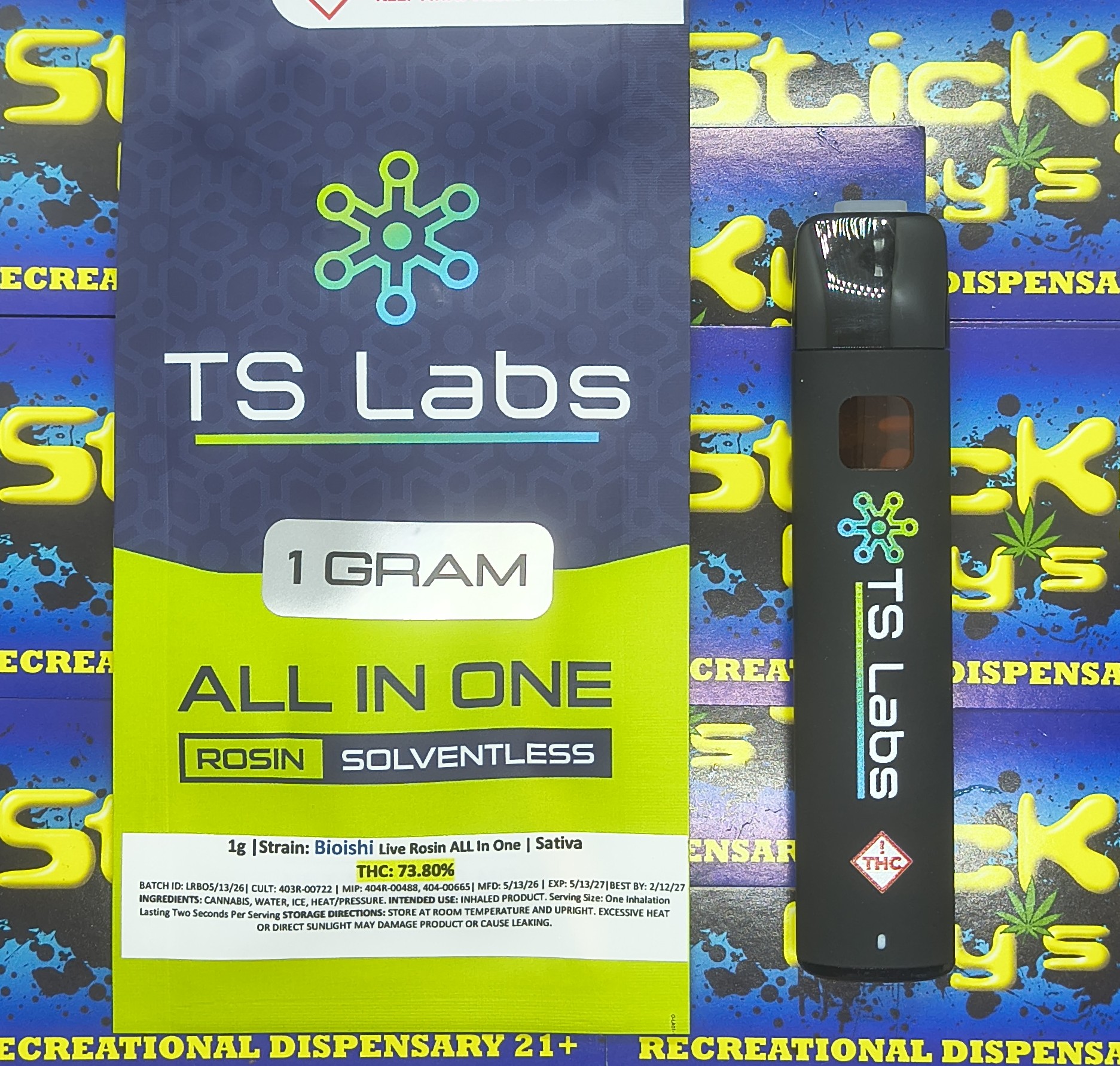 Bioishi Live Rosin AIO | 1g