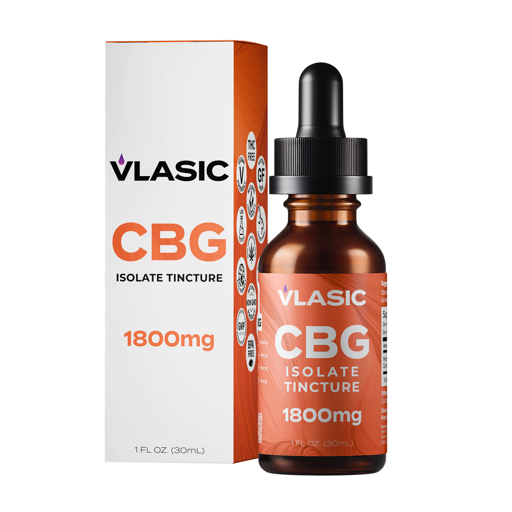 Mood CBG Isolate Tincture | 1800mg