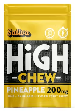 High Chew - Gummies - 200mg - 1pc - Pineapple