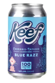 (07712) 100mg Blue Razz Keef Xtreme Drink