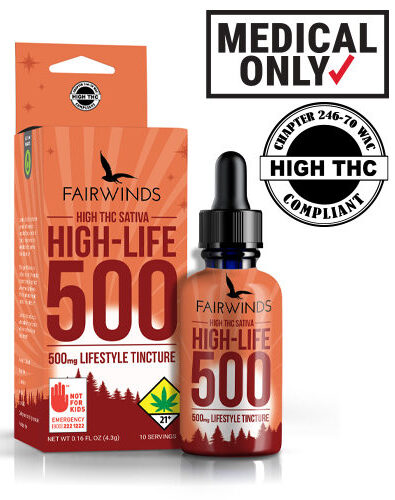 FW High Life 500 Tincture (Sativa) MEDICAL ONLY