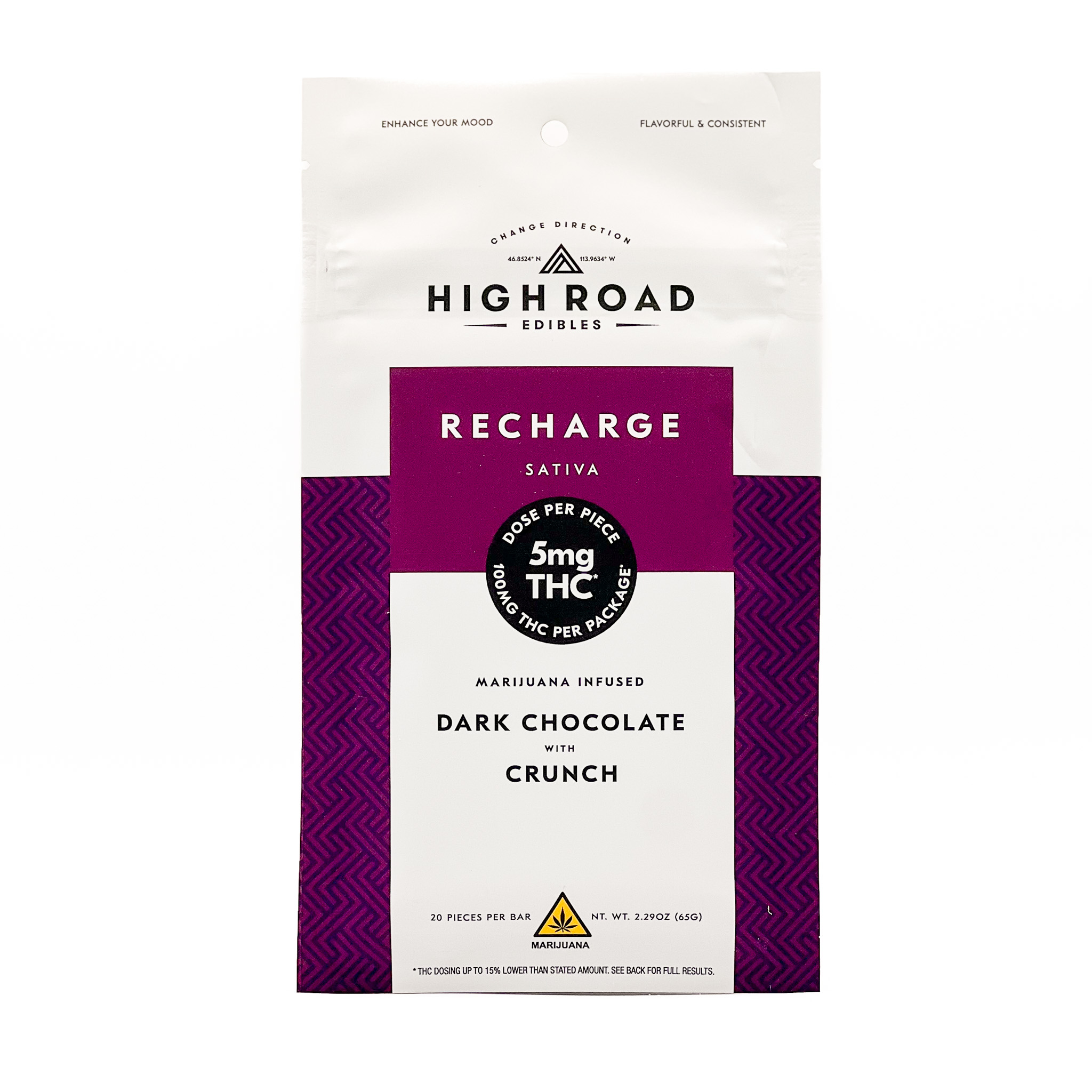 HRE Crunch Dark Chocolate Bar