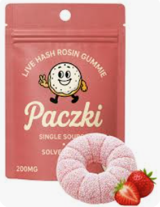 PACZKI | LIVE ROSIN GUMMIE | 200MG | STRAWBERRY