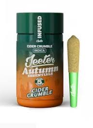 BABY JEETER SEASONAL ESSENTIALS - CIDER CRUMBLE - INFUSED 5PK 2.5G - INDICA