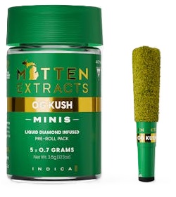 Mitten Extracts 3.5G Infused Multipack (5x.7g) - OG Kush