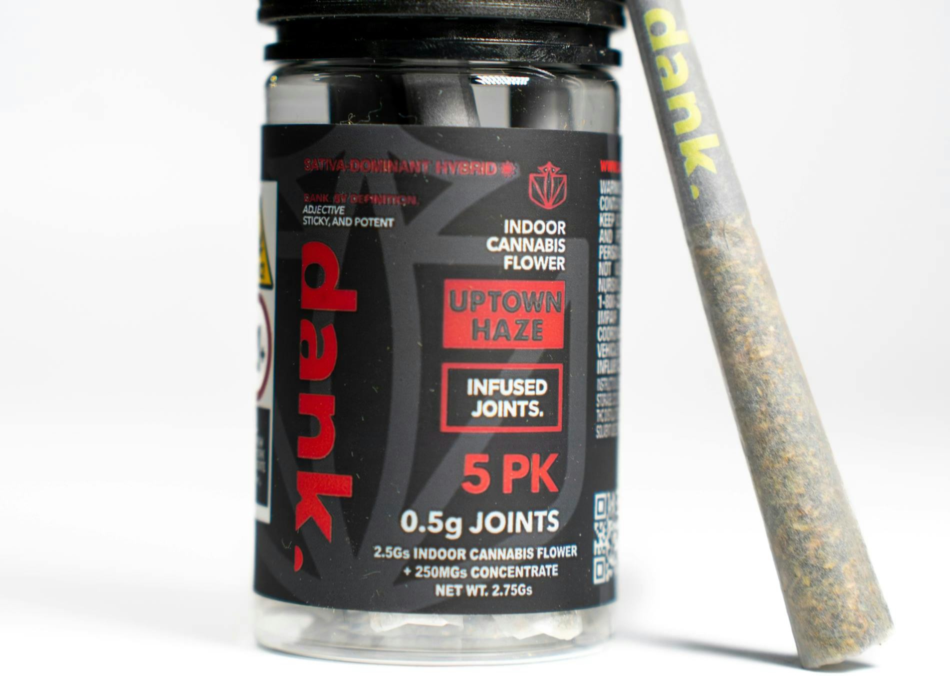 Infused Preroll | 5 Pack | Uptown Haze | 2.75g