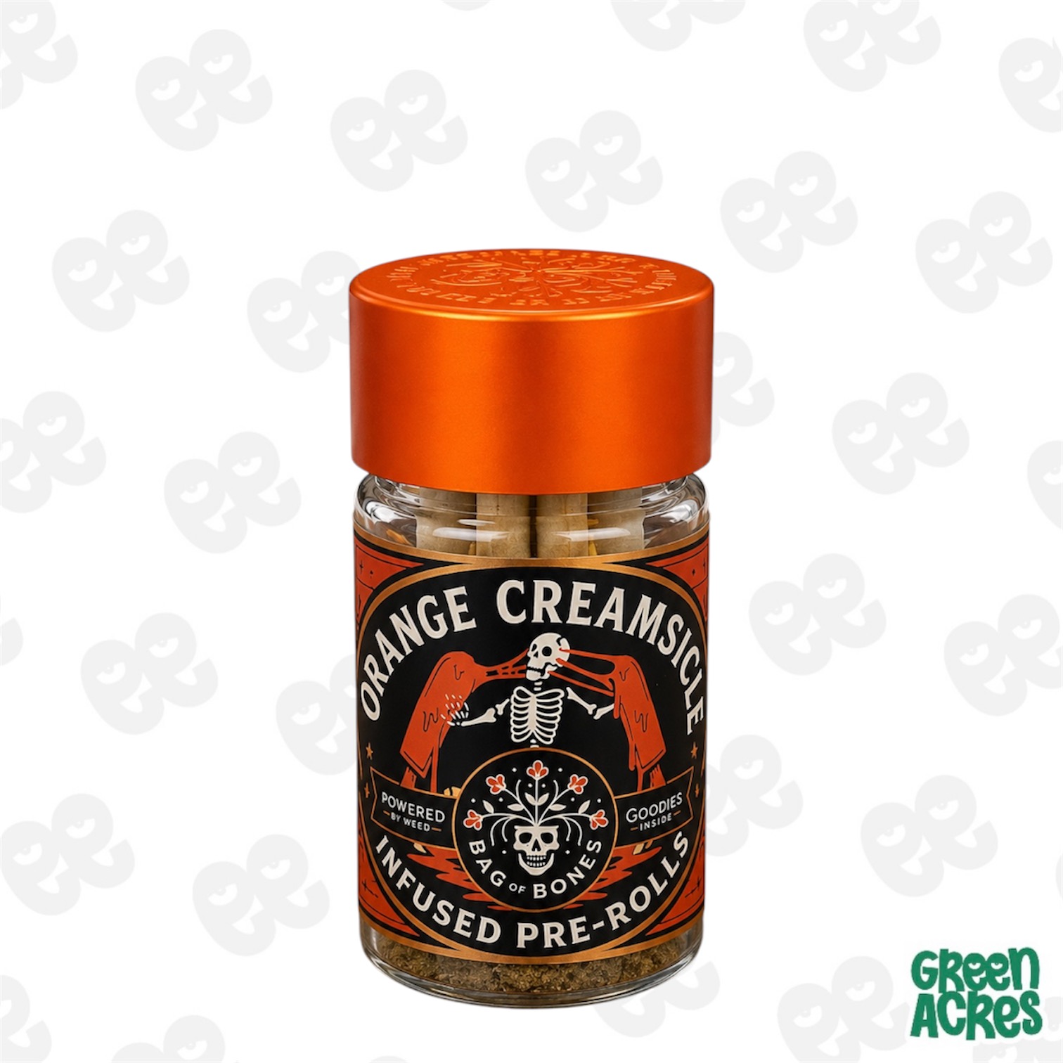 Bag Of Bones: Orange Creamsicle Infused 5 Pack Prerolls