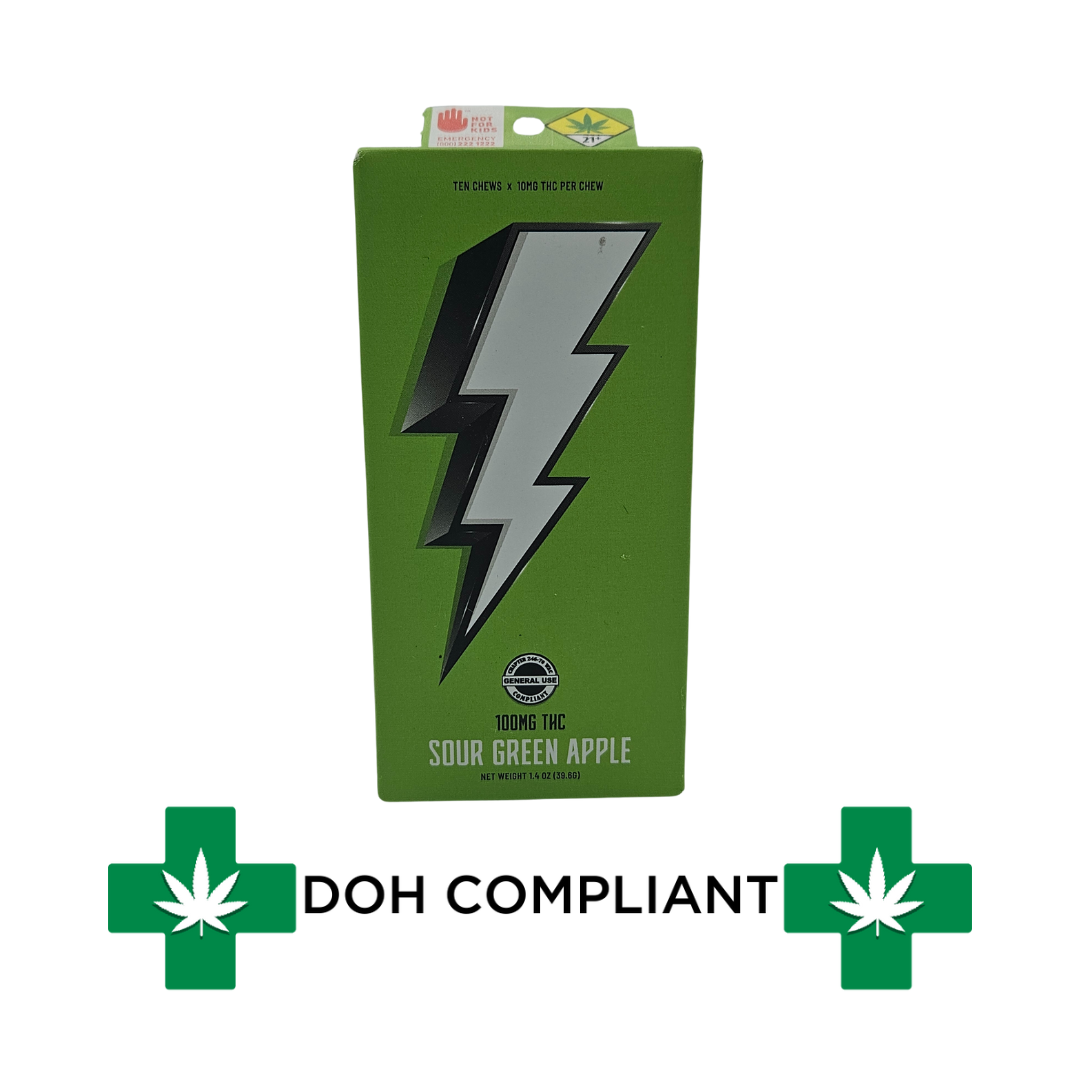 Green Apple Indica Fruit Chews