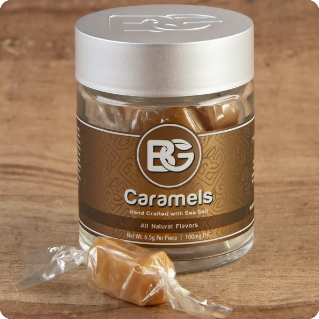 Strawberry Cheesecake - Caramels - 100mg (5pk)