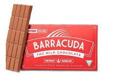 Detroit Edible Barracuda Bar Milk Chocolate 200mg HD