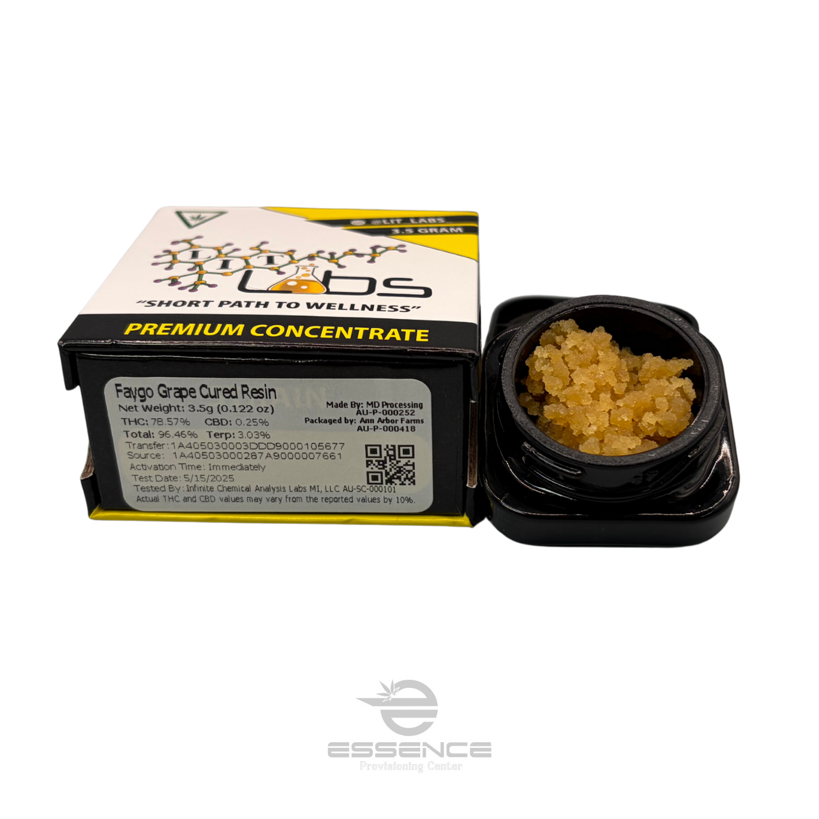 Lit Labs - Cured Resin - Faygo Grape