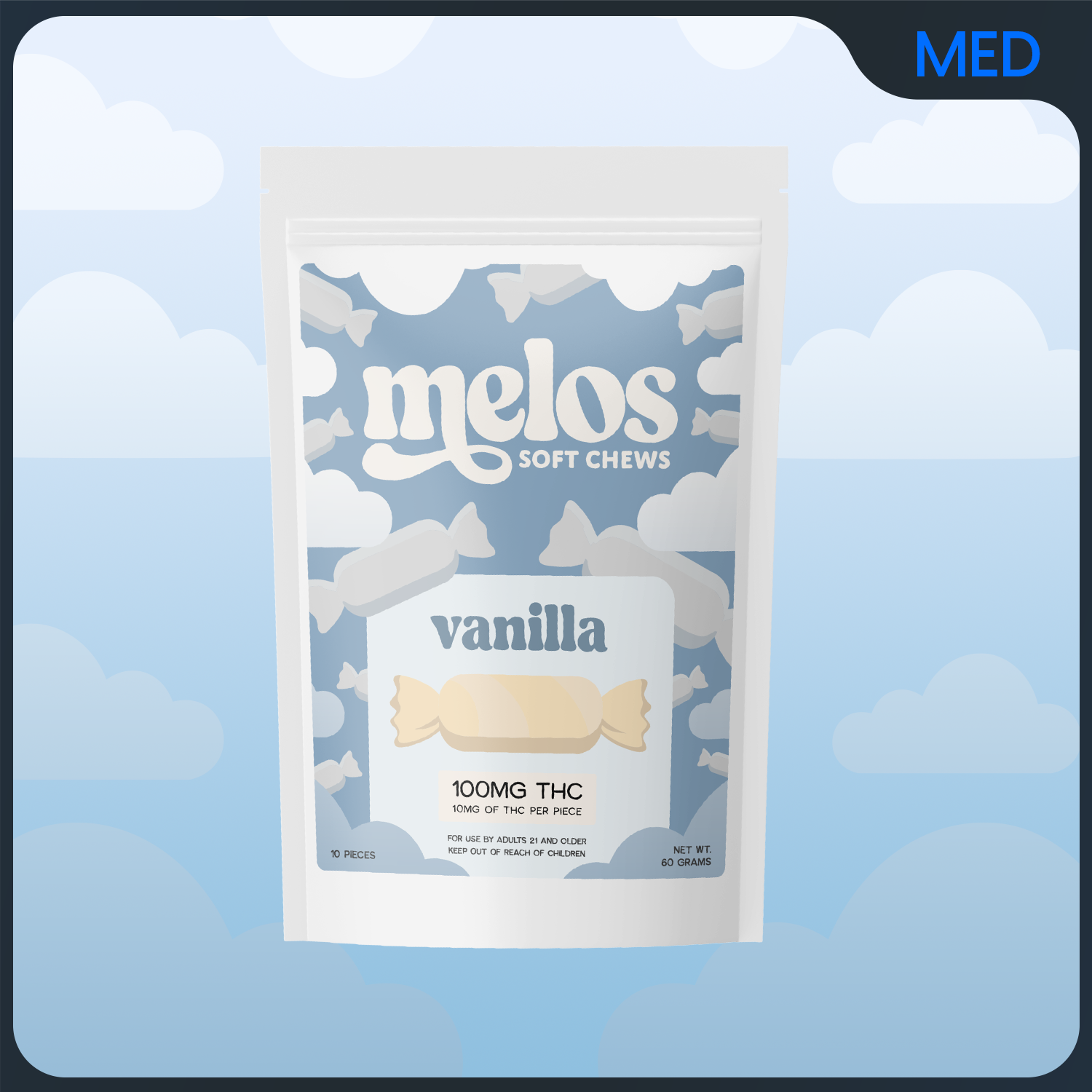 Melos Soft Chews Vanilla