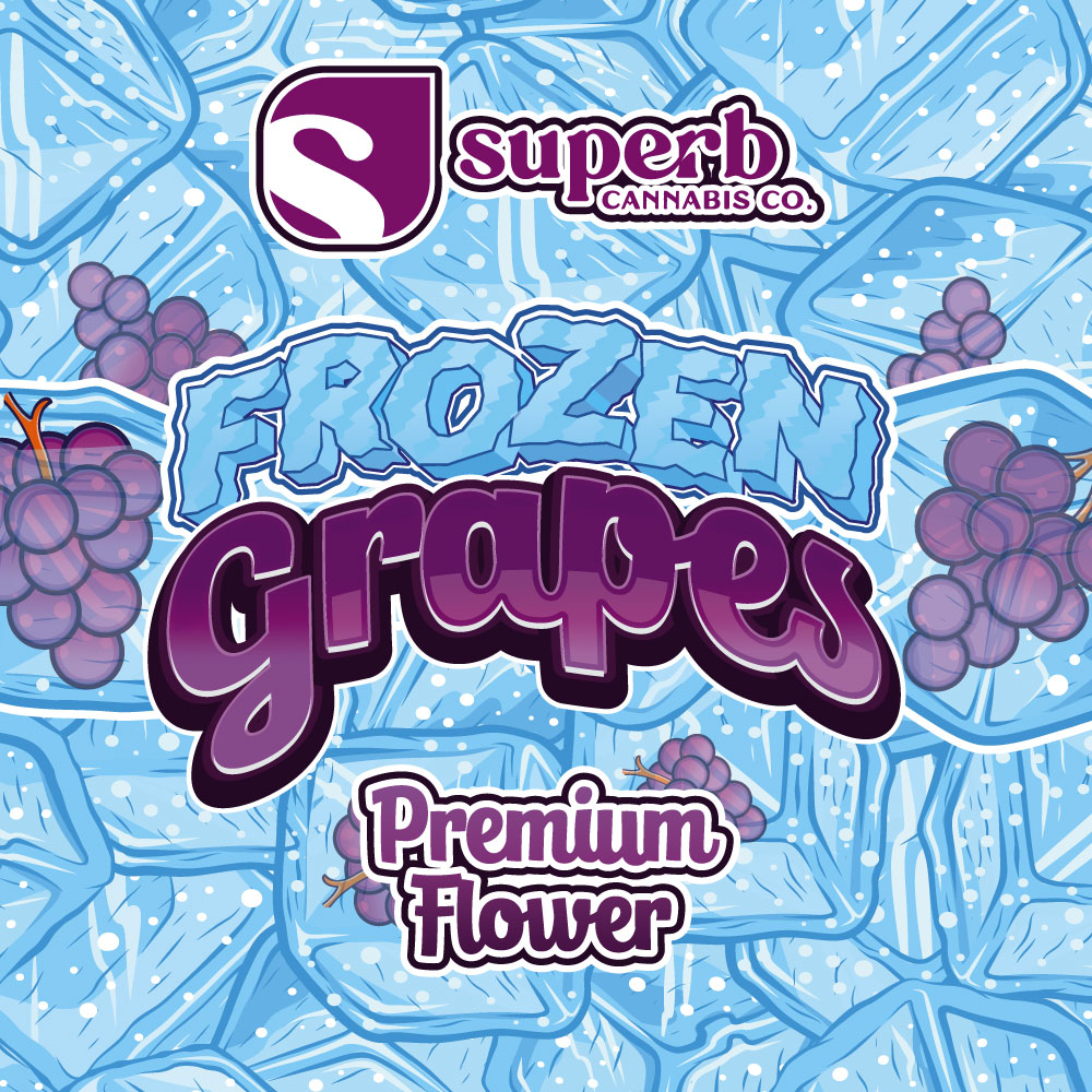 Superb Cannabis | Frozen Grapes | Bulk Flower | Yellow Tier