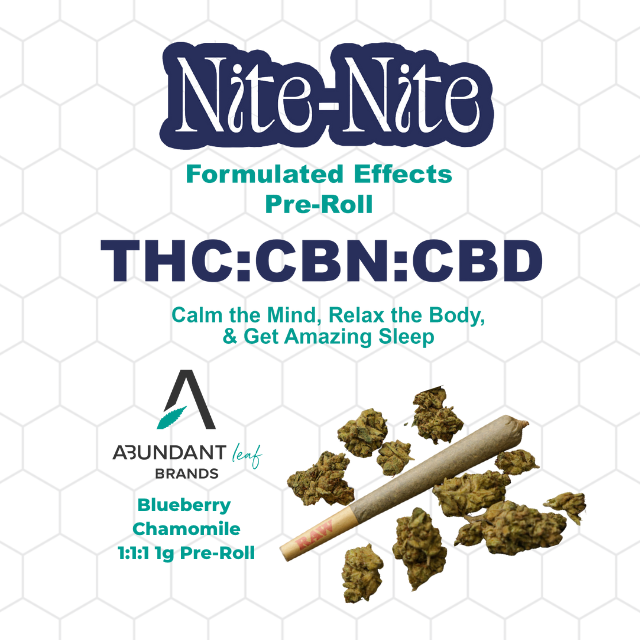 Abundant Leaf: Nite-Nite: Terp Infused PR