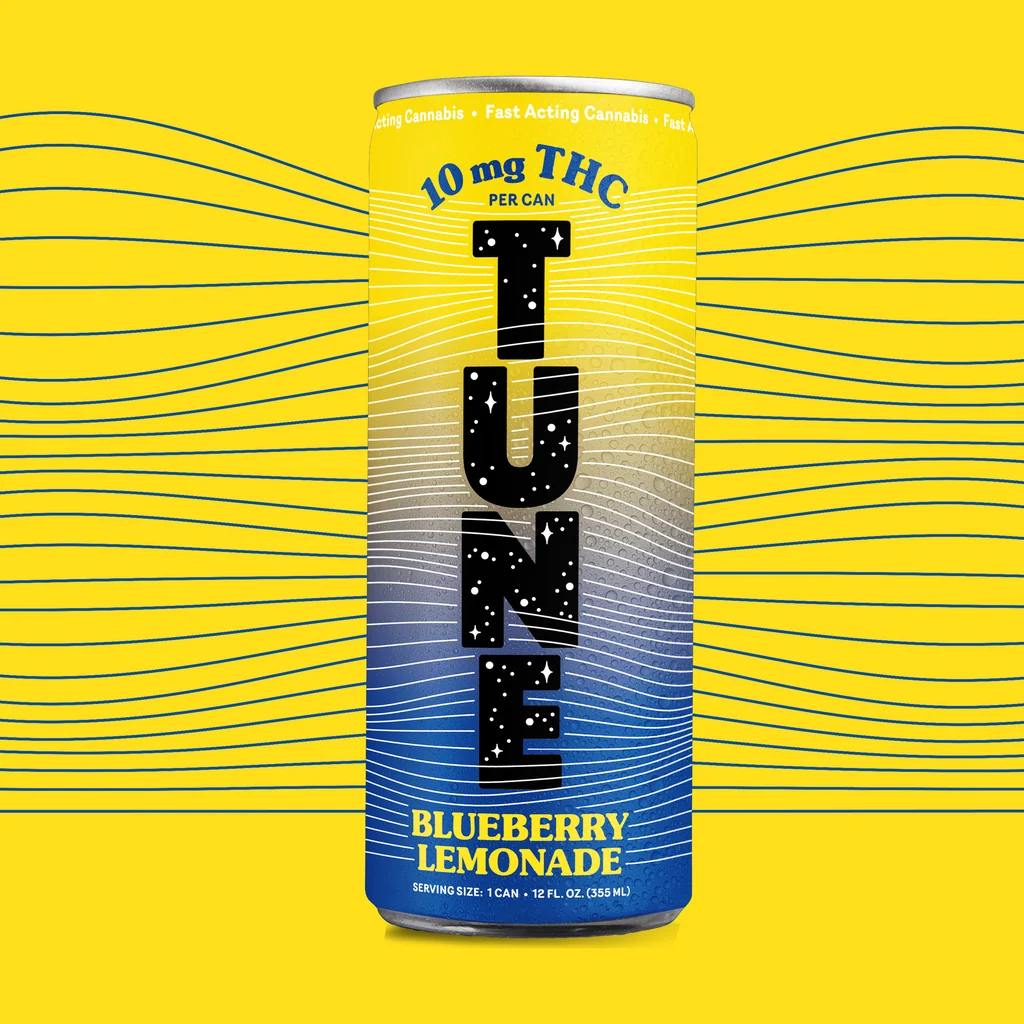 Tune | Beverage | 12oz | Blueberry Lemonade | Fast Acting | 10mg